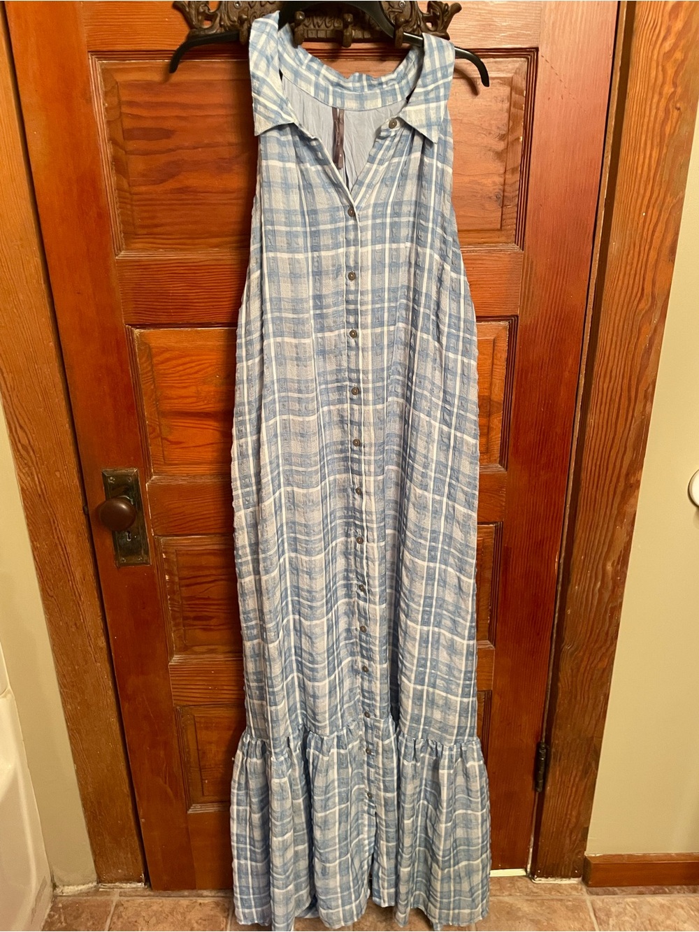 Anthropologie Sleeveless Buttondown
Shirt Dress - Picture 4 of 10
